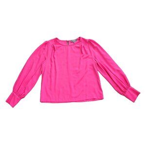 ✨💕 Marled by Reunited Clothing Hot Pink Long Sleeve Blouse 💕✨